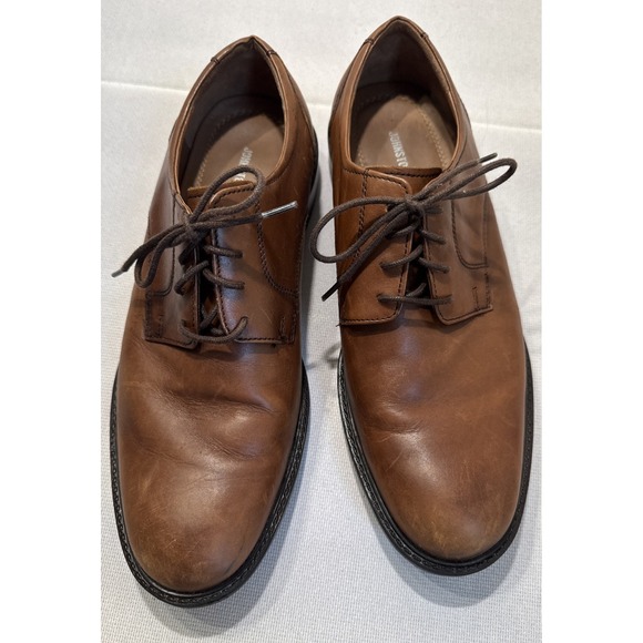 Other - Johnston Murphy Brown Leather Lace Up Oxford Dress Shoes Men Size 9